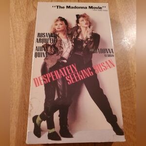 Desperately Seeking Susan 1985 VHS Madonna Rosanna Arquette